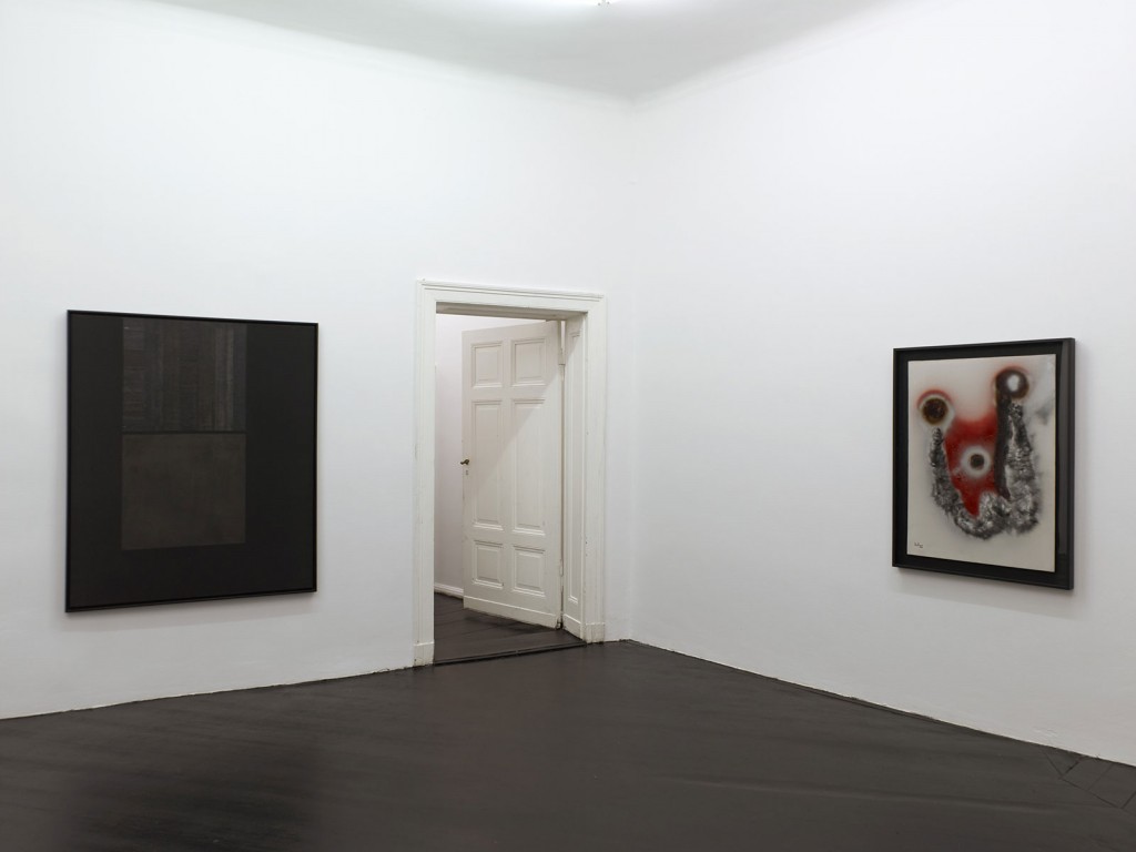 Installation view: »Spazio Anche Piu Che Tempo«, A selection of works by Carol Rama from the 1930s to the 1980s, Isabella Bortolozzi Galerie, Berlin, 12.09.12—13.10.12