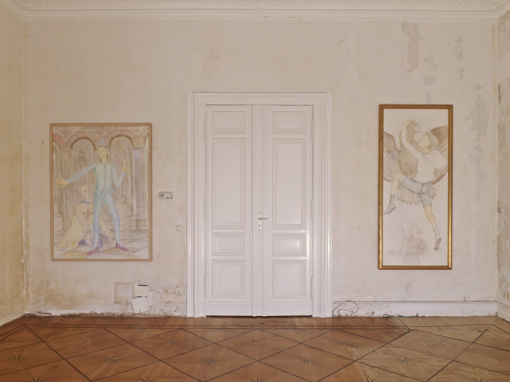 Pierre Klossowski. »The Immortal Adolescent II.« Installation view. Galerie Isabella Bortolozzi. 14.12.13—31.05.14