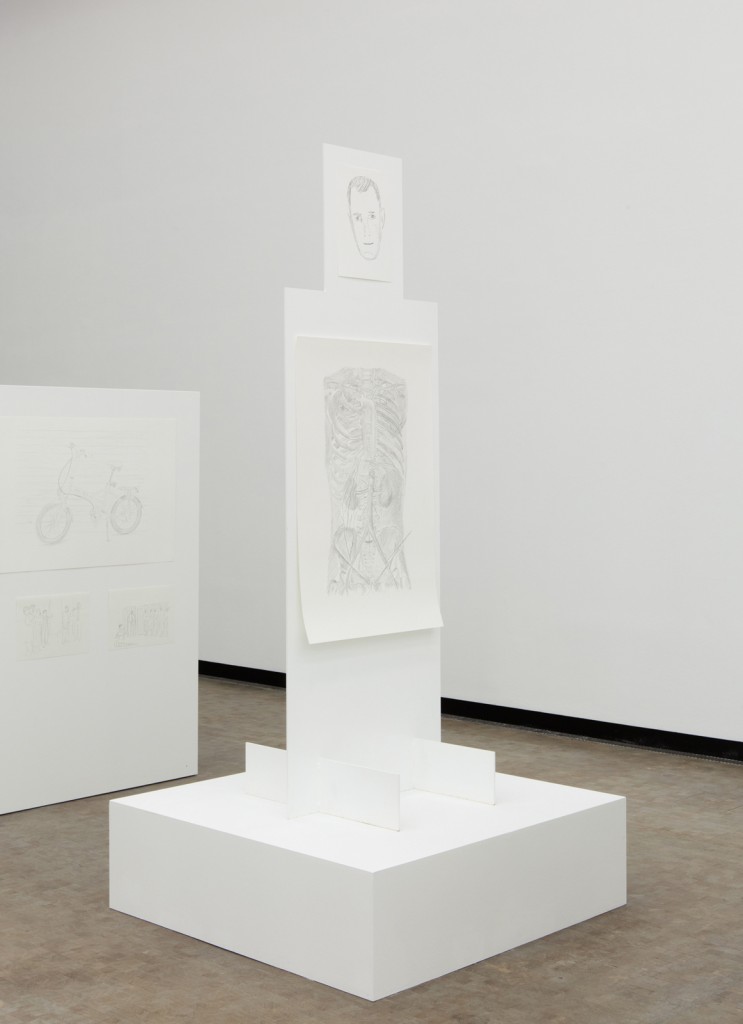 Jos de Gruyter & Harald Thys. »White Elements«. 2012-2014. Sculpture. Unique.