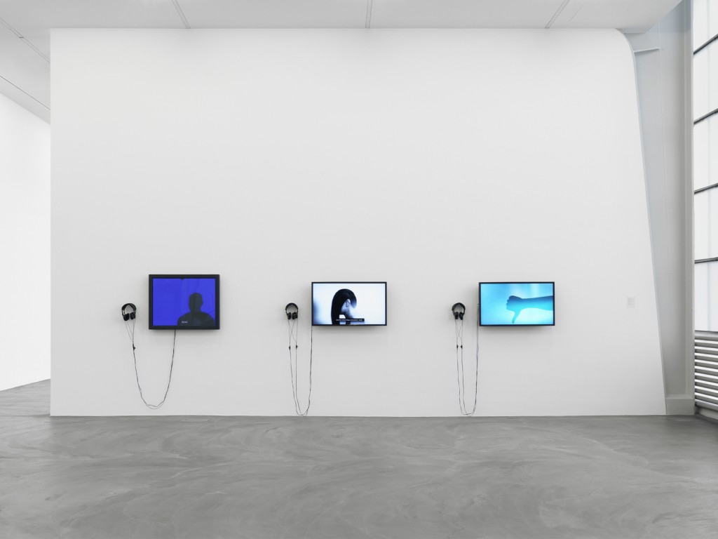 Ed Atkins. »Ed Atkins«. Installation view. Kunsthalle Zürich. 2014.