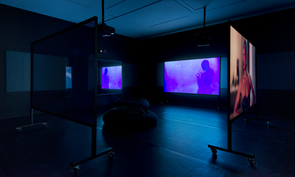 Installation view: Wu Tsang, »Wildness«, Made in L.A. 2014, Hammer Museum Biennale, Hammer Museum, Los Angeles, 15.06.14-07.09.14