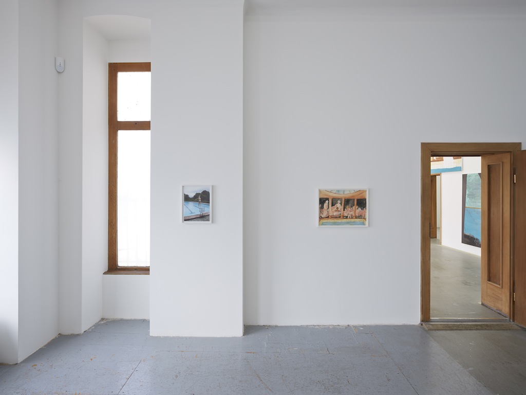 Juliette Blightman, »Come inside, bitte«, installation view,<br/>Eden Eden, Berlin, 14.02.15-04.04.15