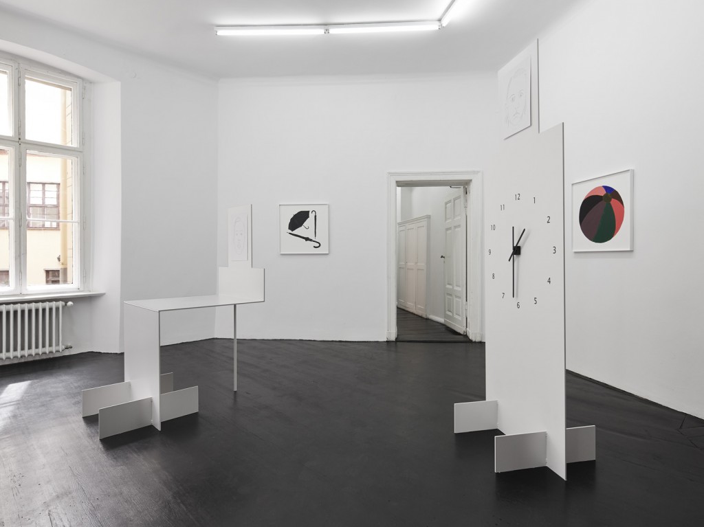 Jos de Gruyter & Harald Thys, 'Pantelleria' installation view, 
<br>Galerie Isabella Bortolozzi, Berlin, 02.09.16-05.11.16