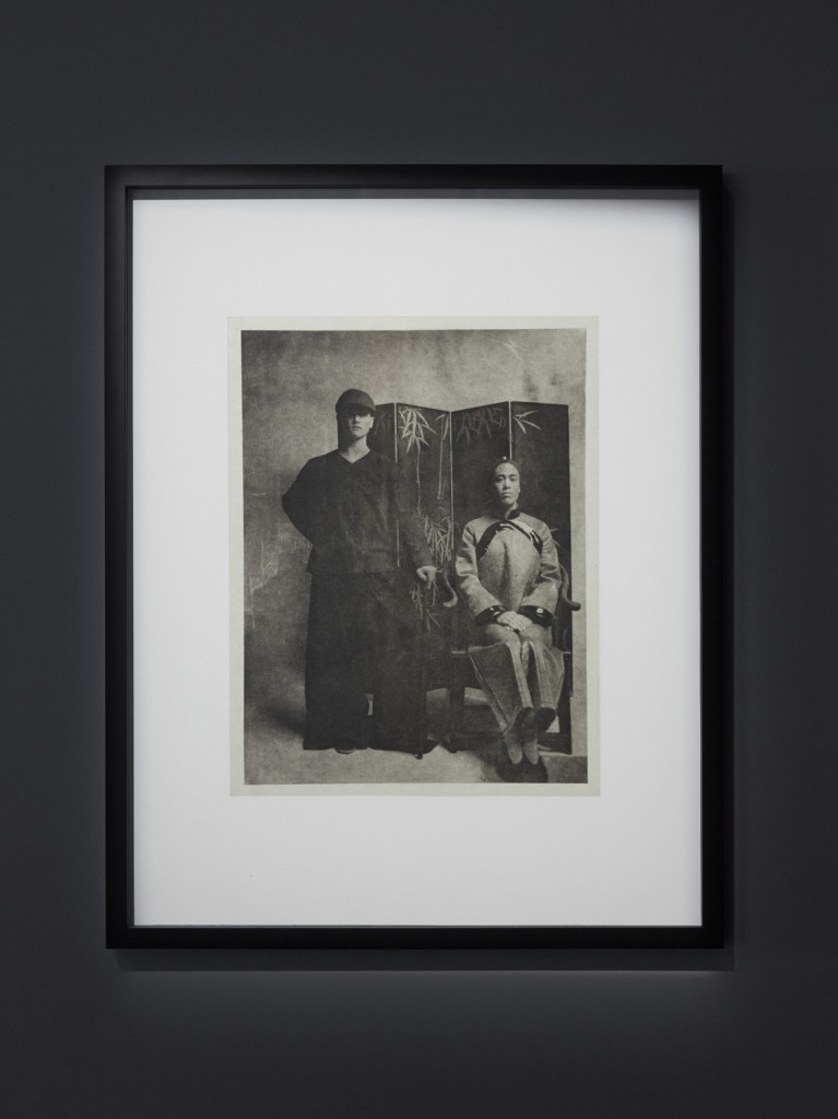 Installation view, '9th Berlin Biennale', KW Institute for Contemporary Art, Self Inscription, 2016, Photogravure on Kitakata chine collé mounted on Stonehenge paper, Photo: H Trumble