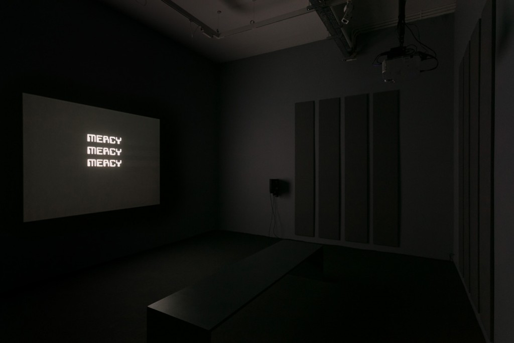Installation view, James Richards, Migratory Motor Complex, Chapter Arts Centre, 2018