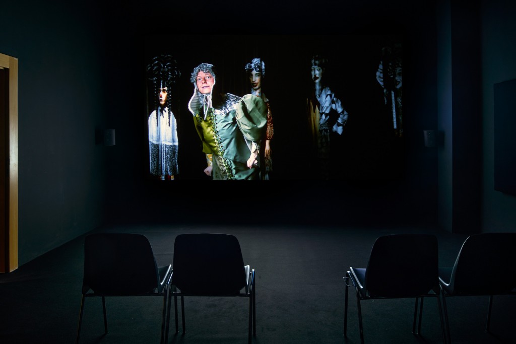 Installation view, A FIRE IN MY BELLY, Julia Stoschek Collection, Berlin. Photo: Alwin Lay. 