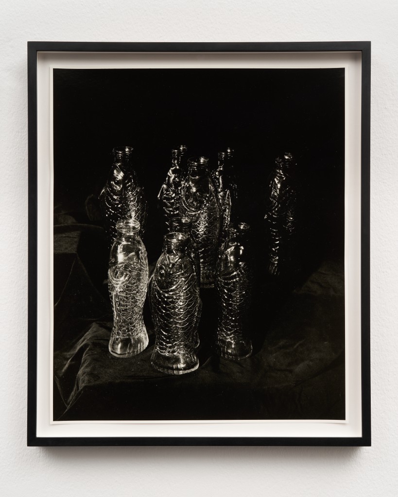 Calla Henkel & Max Pitegoff<br>
9x Glass Fish Carafes 1l, 2022<br>
Silver gelatin print, 67.2 x 56.9 x 3.5 cm<br>

Photo: © Graysc / Dotgain