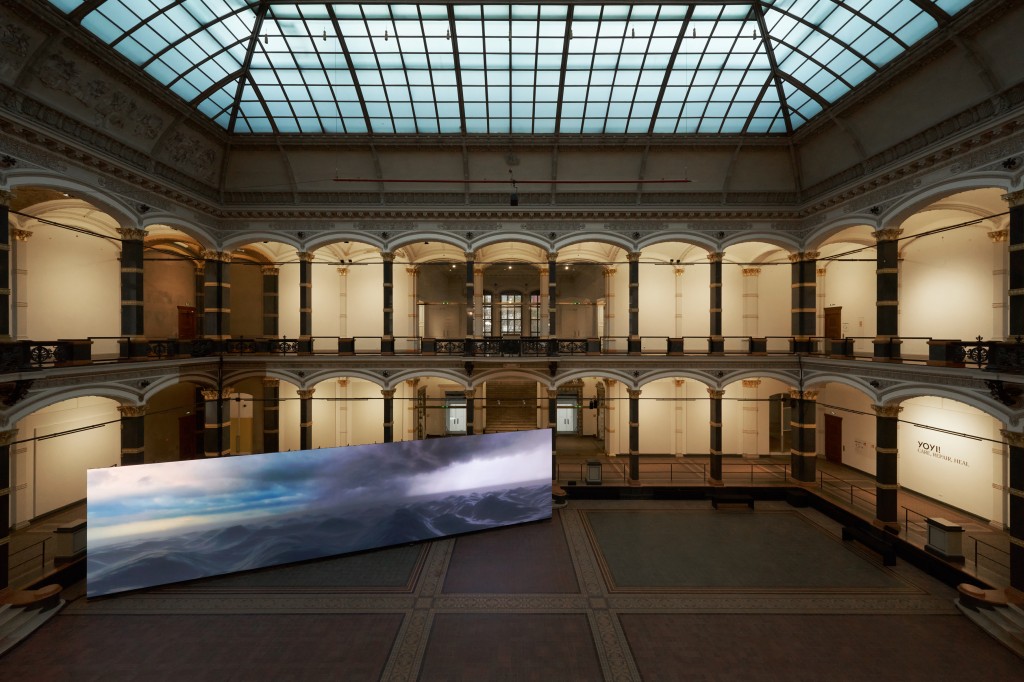 Installation view, Wu Tsang, Of Whales, Gropius Bau, Berlin, 2022. Photo: Graysc